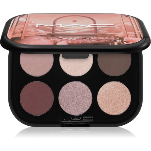 Mac Connect In Colour Eye Shadow Palette paletka senčil za oči 6.25 g Odtenek embedded in burgundy Cene