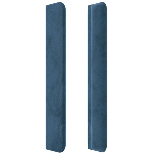  Uzglavlje tamnoplavo 163x16x118/128 cm bar&amp;scaron;unasto Slike