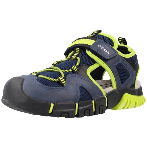 Geox &amp;Scaron;portni sandali J SANDAL DYNOMIX BOY Modra Slike
