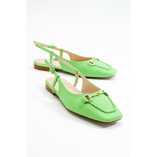 LuviShoes Area Green Women's Sandals Slike