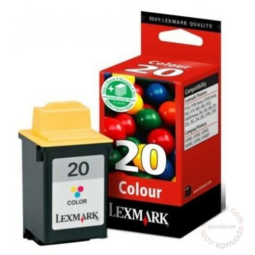 Lexmark No.20 15MX120E color ketridž Slike