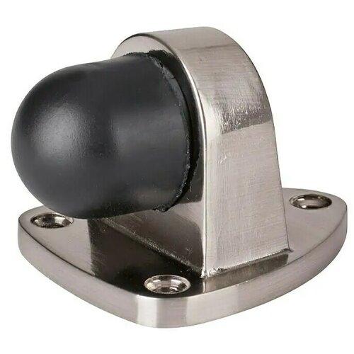 x Stoper za vrata (D x Š x V: 50 x 50 x 30 mm, Vrsta montaže: Vijci, Srebrna-crna) Cijene
