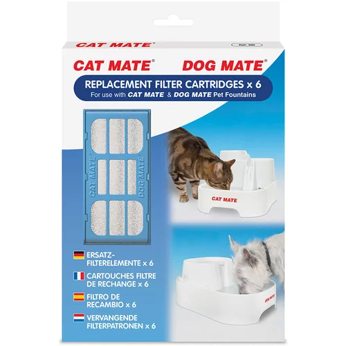 Cat Mate Dog Mate pojilica, 6 litara - Zamjenski filter (6 komada)