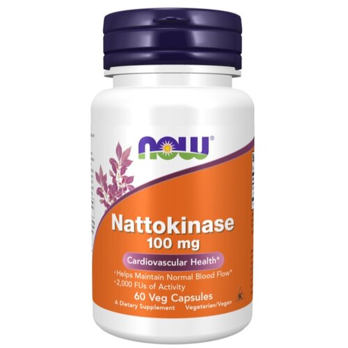 Now Foods Nattokinaza NOW, 100 mg (60 kapsul) Cene