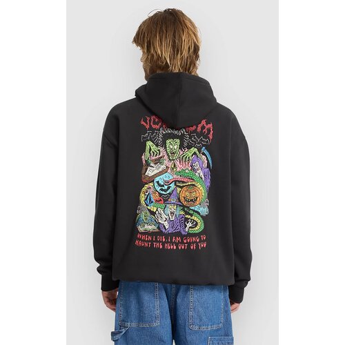 Volcom Fa JJ Villard Po Pulover s kapuco black Cene