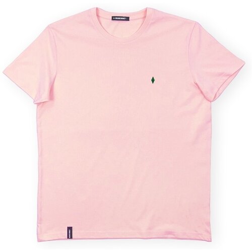 Organic Monkey T-Shirt Virtual Life - Pink Ružičasta Cijene