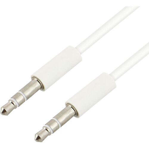 AVIZAR Prikljucek pomožnega avdio kabla 3,5 mm mo&amp;scaron;ki-mo&amp;scaron;ki - bel, (20649868) Slike