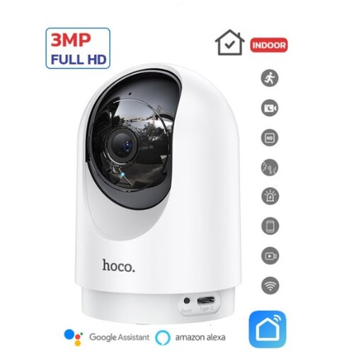 KAMERA IP 3MP FULL HD WIFI MICRO SD D1 INDOOR PTZ HOCO Cijene