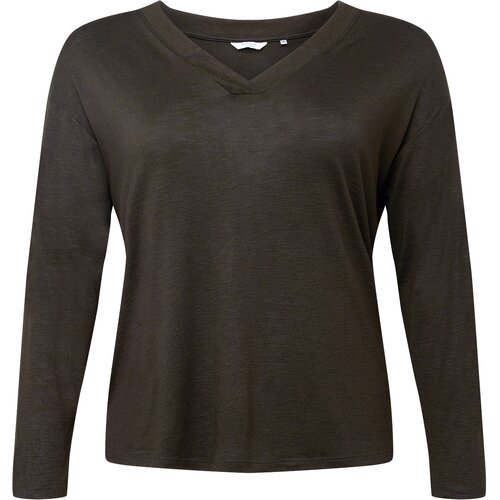 Tom Tailor Women + Majica temno zelena Slike
