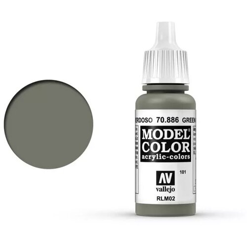 Vallejo Model Color 101 zeleno siva (Green Grey) (886) - 17 ml Cene