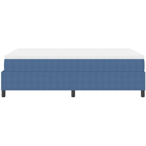  Krevet s box springom s madracem Plava 120x200 cm Kordura tkanina Slike