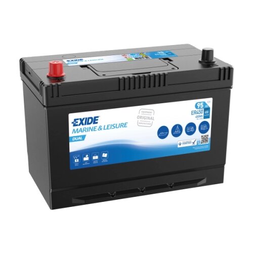  Baterija Exide Dual (Flooded) 12V 95Ah ER450 Cijene