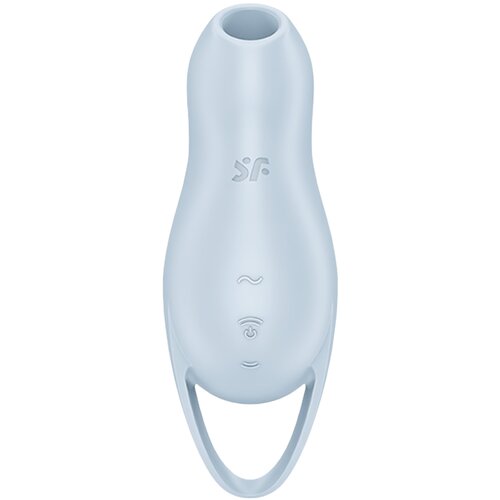 Satisfyer Pocket Pro 1 - stimulator klitorisa na baterije, zračni valovi (plavi) Slike