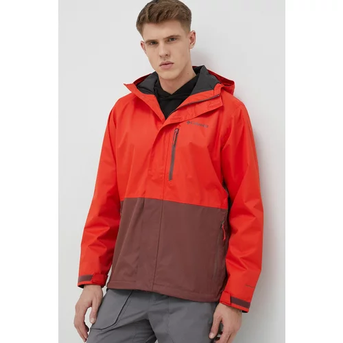 Columbia Outdoor jakna Hikebound rdeča barva