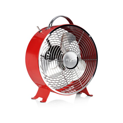 Tristar VE-5965 metalni stoni ventilator crveni Slike