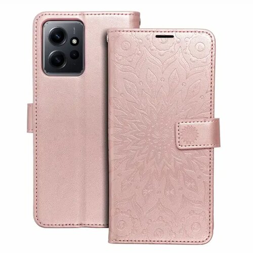 Mezzo Book case for XIAOMI Redmi NOTE 12 5G mandala rose gold Cene