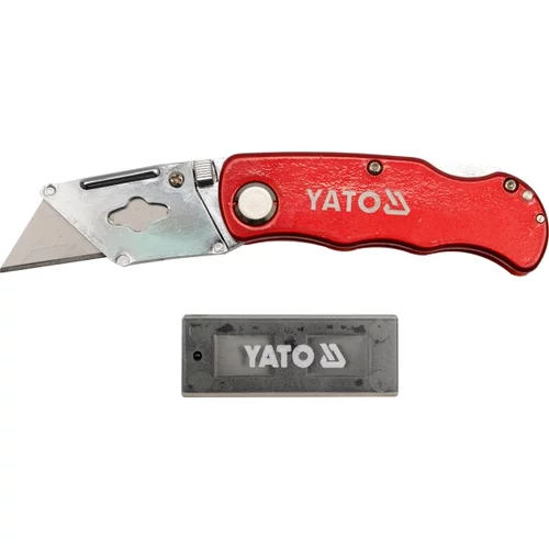 Yato zložljivi nož s 150 mm ključavnico + rezila 7532, (21107918)