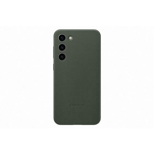 Samsung galaxy S23+ leath case green Slike