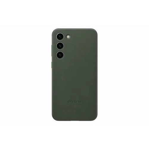 Samsung galaxy S23+ leath case green