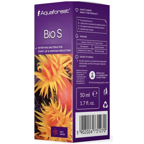 Aquaforest bio S - 10 ml Cene