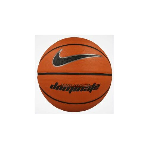 Nike košarkaška lopta DOMINATE 8P 07 AMBER/BLACK/MTLC PLA N.KI.00.847.07 Slike