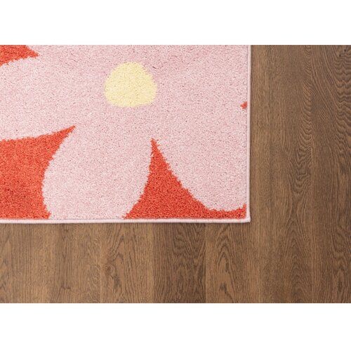 FD Rdeča/rožnata otro&amp;scaron;ka preproga 100x170 cm Lolly Coral &amp;ndash; Slike