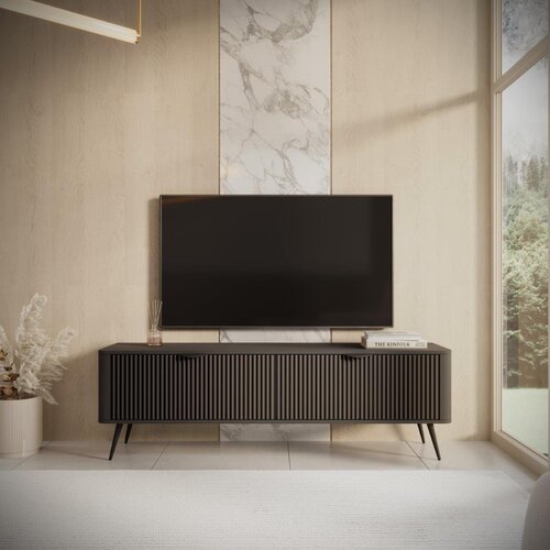 TV regal LILJA 163 - črna Cene