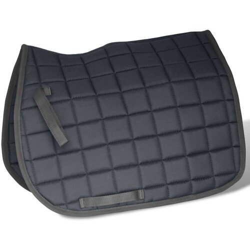 VidaXL Sedlo za Jahanje Komplet 17,5 &amp;quot; od Prave Kože Crno 18 cm 5 u 1 Slike