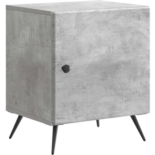  Noćni ormar Betonska siva 43 x 34,5 x 50 cm Konstruirano drvo Slike