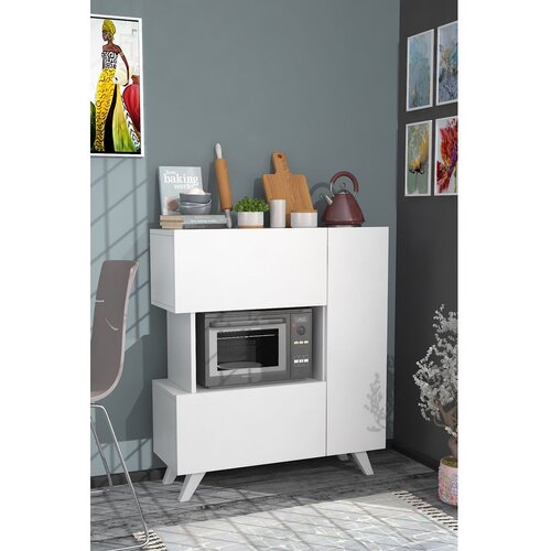 Woody Fashion Višenamenski ormar Bambi White Slike