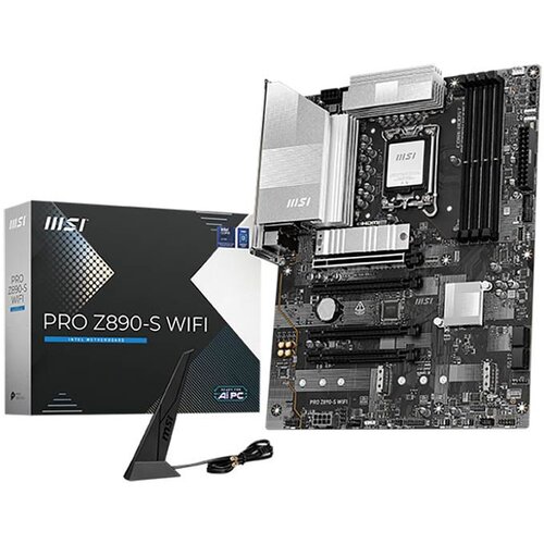 MSI PRO Z890-S WIFI matična ploča Intel Z890 LGA 1851 (Socket V1) ATX Slike