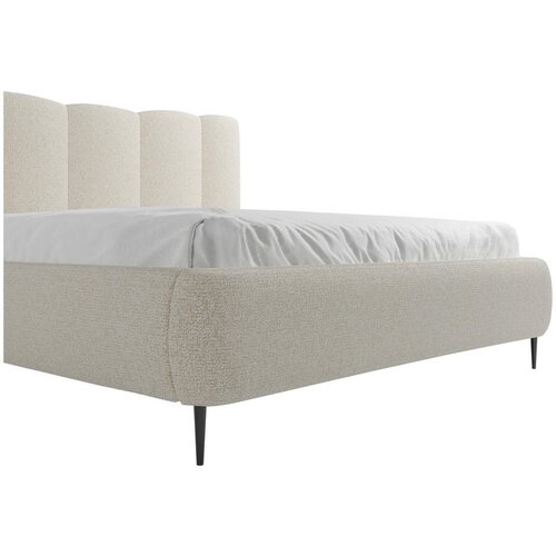 MID.YOU OBLAZINJENA POSTELJA x , les, tekstil, leseni material naravne barve Slike
