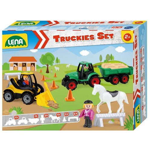 Lena igračka Truckies traktor sa prikolicom Cijene