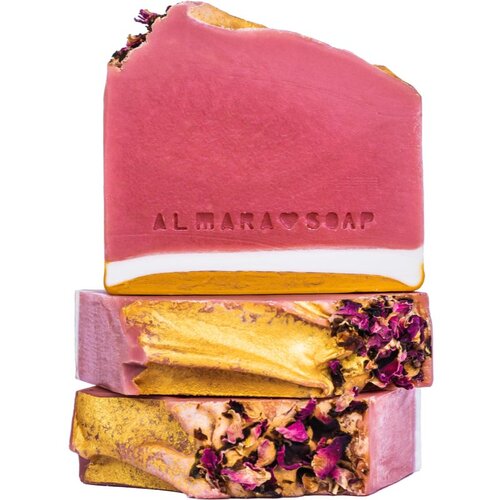 Almara Soap Fancy Pink Grapefruit ročno izdelano milo 100 g Slike