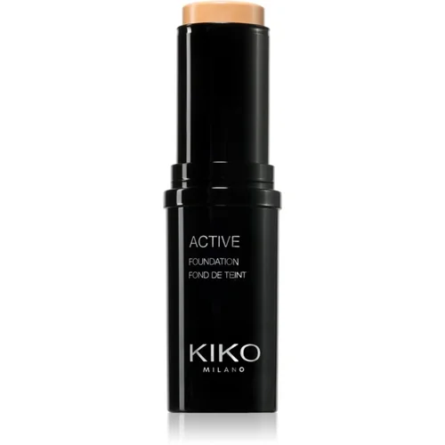 KIKO Milano Active dolgoobstojen tekoči puder v paličici odtenek 3 Gold 12,5 g