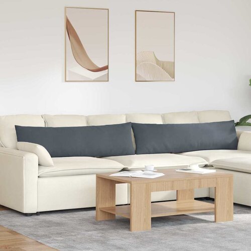 vidaXL jastučići za sofu 2 pcs tamno siva 145 x 40 cm kordura tekstil Cijene