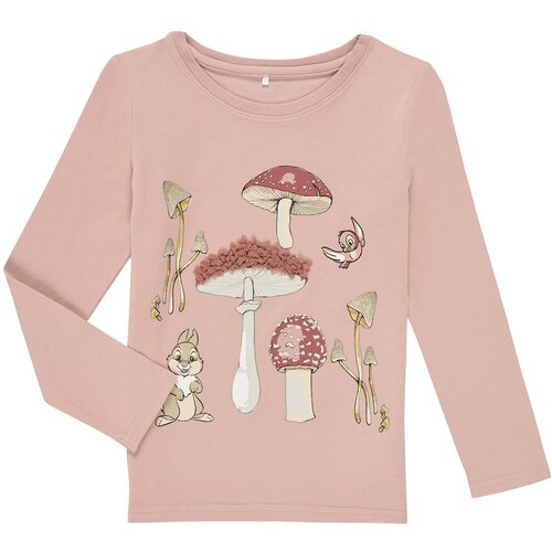 Name it majice z dolgimi rokavi NMFTHUMPER ALFRIDA LS TOP Rožnata Slike