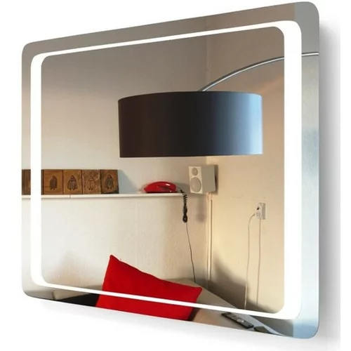 Aqua rodos kopalniško ogledalo z LED svetilko, 80 cm OMEGA 80 OOME80