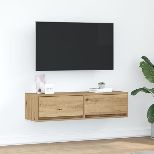 vidaXL TV kabinet Zanatski hrast Konstruirano drvo 100 x 31 x 25.5 cm Cijene