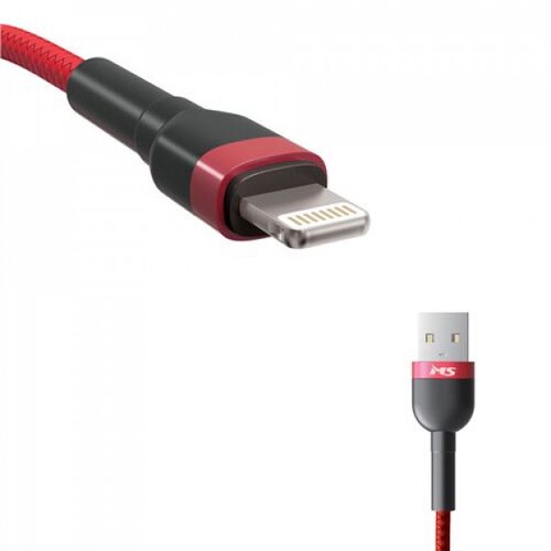 MS Industrial USB AM 2.0 LIGHTING 2m crveni MS Cene