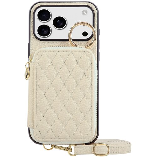 INF eleganten etui za telefon iz pu usnja z liči teksturo za iphone 17 pro, (5000080837) Cene