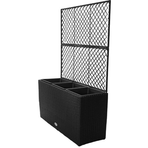 Bonami Essentials crna vrtna tegla za cvijeće Wall Slike