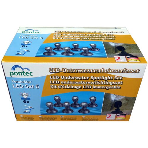 Pontec 43187 Podvodna rasvjeta LED 0.5 W Crna Cijene