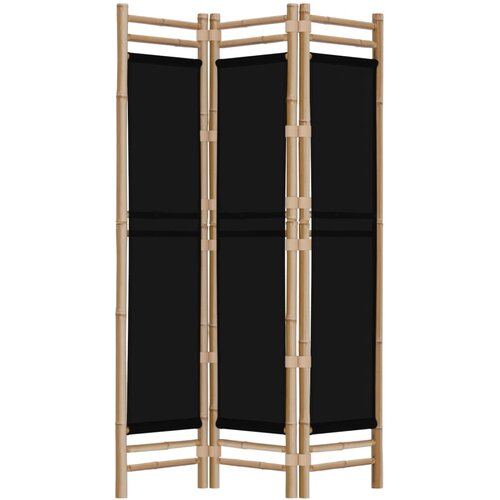  Sklopiva sobna pregrada s 3 panela 120 cm od bambusa i platna Slike
