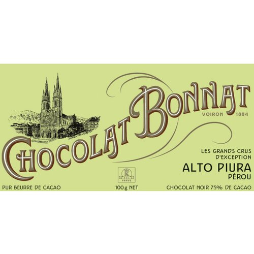 Bonnat Alto Piura Peru 75% 100g Cene