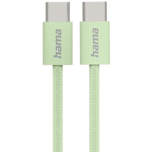 Hama Data Fabric USB-C kabel 1m zelene barve, (5000262036) Cene