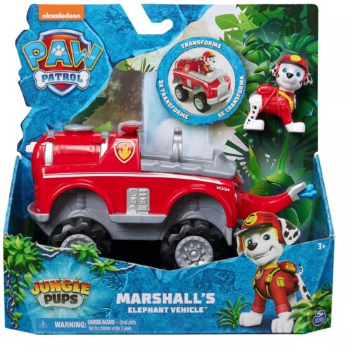 Paw Patrol PAW VHC Tematsko Vozilo Marshall Džungla GML Slike