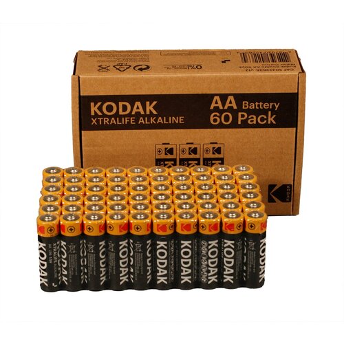 Kodak XTRALIFE alkaline AA battery (60 pack) Slike