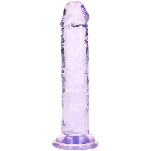 REALROCK - realistični dildo s vakuumskom čašicom (ljubičasti) - 12,7 cm Cene