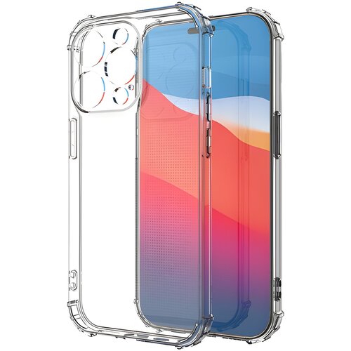 IZMAEL.eu Silikonska futrola s ojačanim rubovima za Apple iPhone 14 Pro - Prozirna Cijene